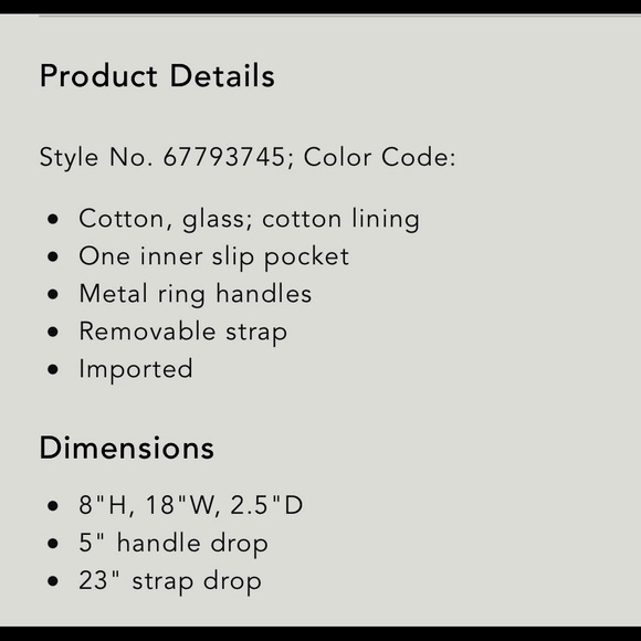 Half Moon Beaded Satchel Bag - Picture 7 of 7